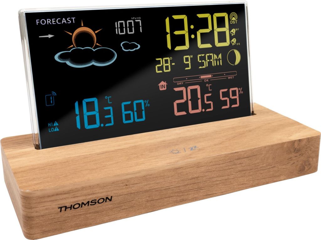 Thomson CT610 - stacja pogodowa z budzikiem Zdjęcie produktu 