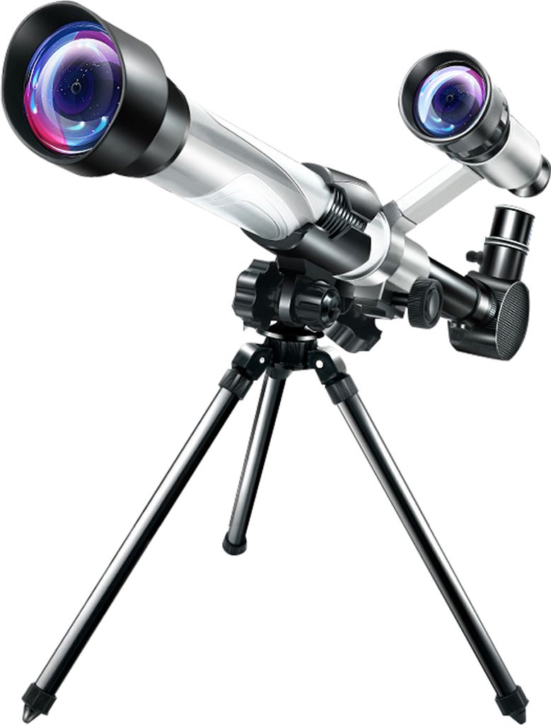 Outdoor-Teleskop High Clear Astronomical Refracting Telescope Science Teaching Toy mit 20X 30X 40X Vergroesserung Okulare Stativ fuer Kinder Kinder...