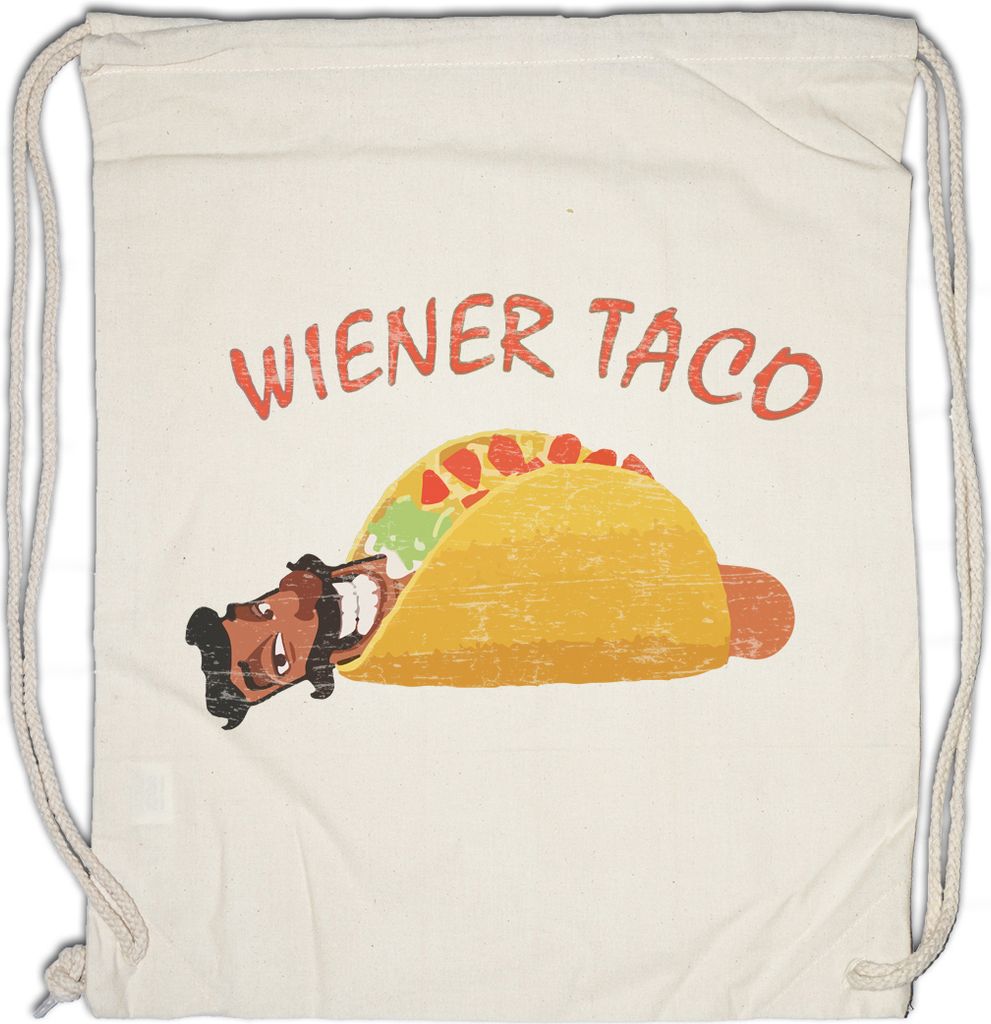 Urban Backwoods Wiener Taco, Turnbeutel, Farbe: Beige