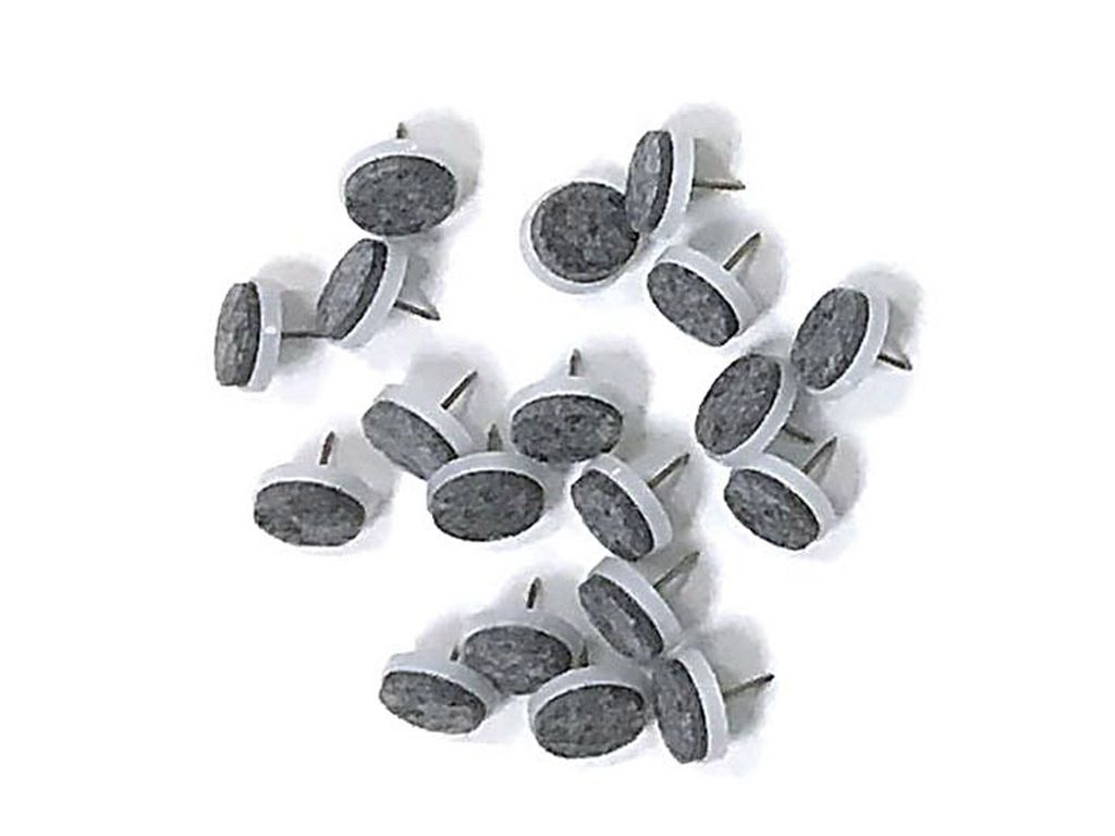 Ordex Filzgleiter Set Möbelgleiter Parkettgleiter Rutschschutz Weiß Neu