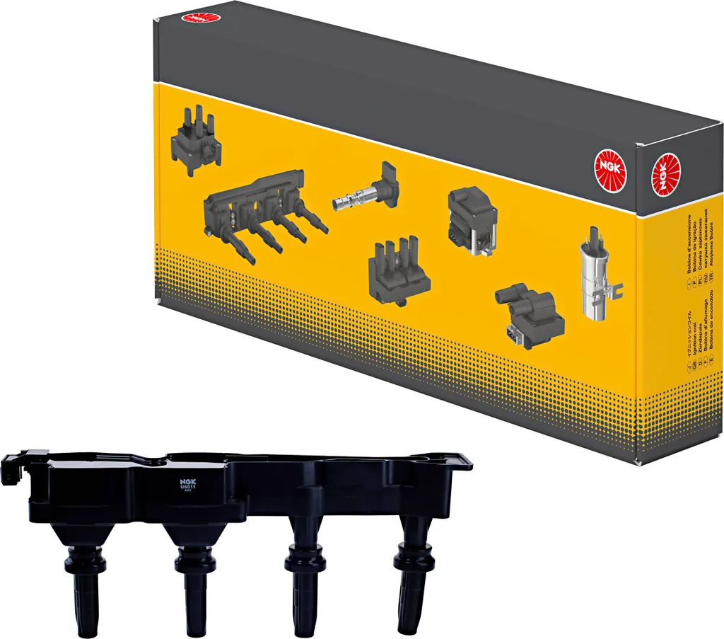 Bobine d'allumage pour moteur essence - Allumeur NGK 48045 d'origine