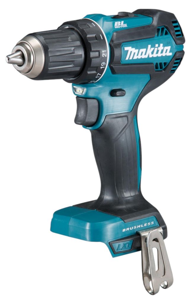 Makita DDF485Z, Wiertarka pistoletowa, Zamek centralny, Zdjęcie produktu 