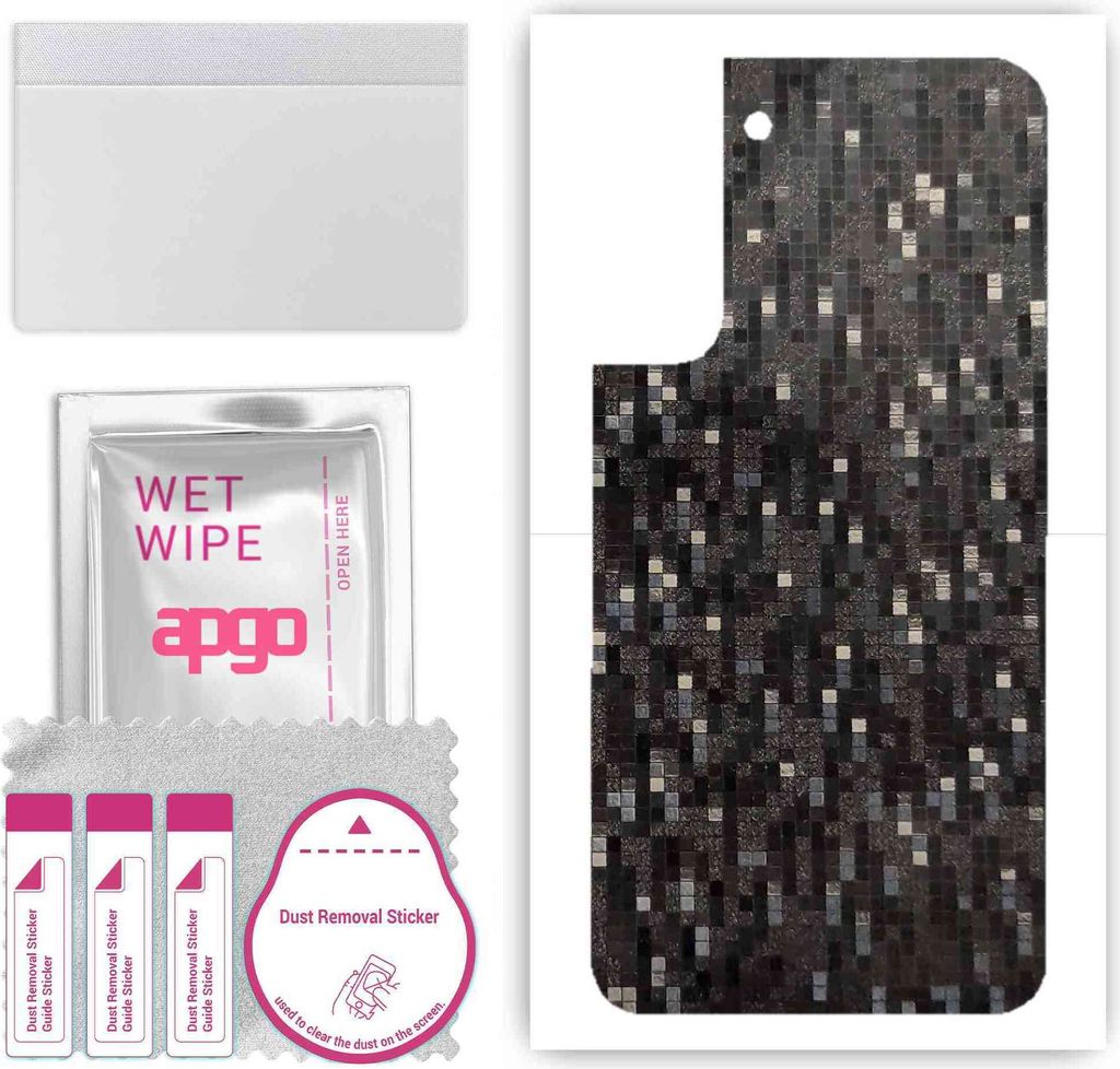apgo Rückseite Schutzfolie, Skin, kompatibel mit Samsung Galaxy S22 Plus, Hinten Displayschutzfolie aus Vinylfolie, kratzfest, einfache Montage - ...