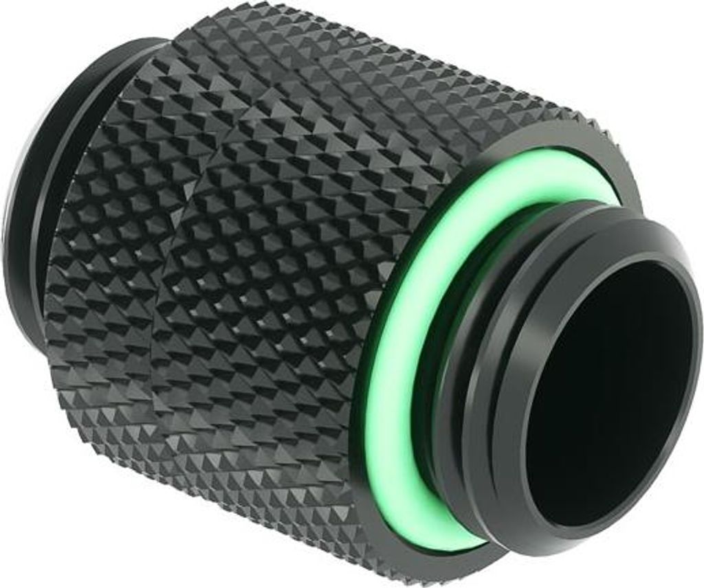 Barrow Adapter gerade G1/4 Zoll AG auf G1/4 Zoll AG schwarz