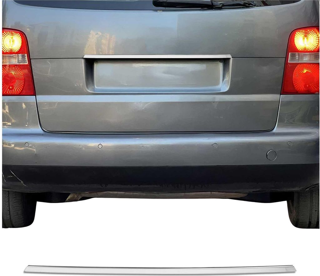 Kofferraumleiste Heckklappe Leiste für VW Touran 2003-2010 Edelstahl Chrom 1tlg