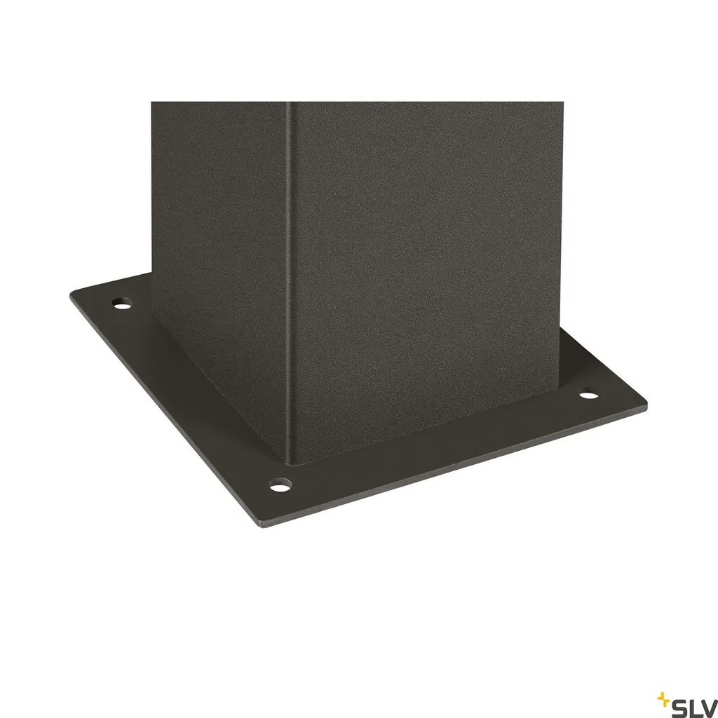 Potelet d'Éclairage Allée et Terrasse GRAFIT E27 90 Square Anthracite