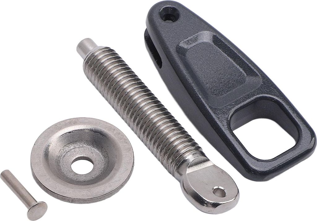 Bootsspiegelklemme 663 43118 00 Edelstahl-Schrauben-Montageset Ersatz für 40 PS E40G Außenbordmotor