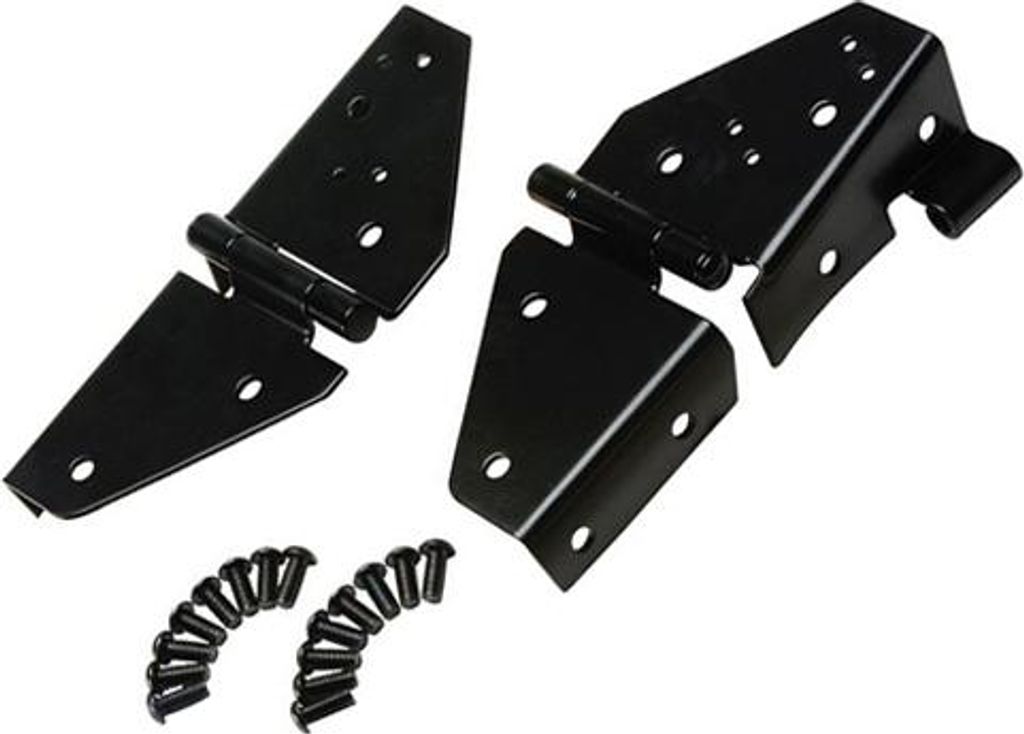 Zawiasy ramy przedniej szyby Zawias czarny Jeep CJ 76-86 Zdjęcie produktu 