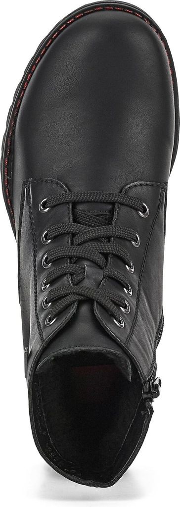 Rieker Schnürstiefel - Tiefschwarz Kunstleder Größe: 39 Produktbild 113
