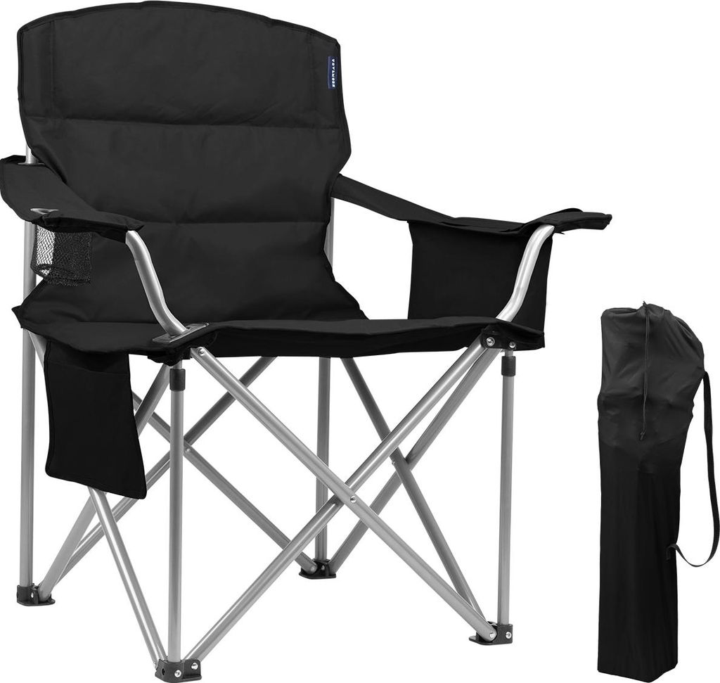 TRVLMORE Campingstuhl - Klappbar - XL - Komfortabler Produktbild 