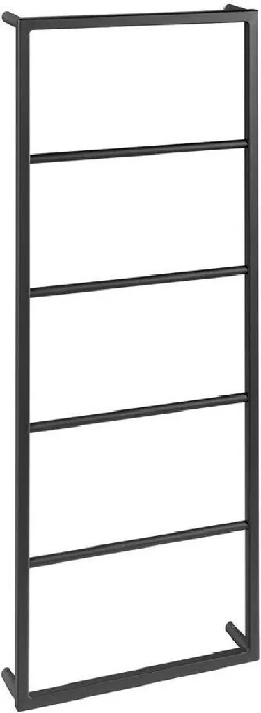 Porte-serviettes Sapho Ska 450x1150 mm en Finition Noir Mat Haut de Gamme