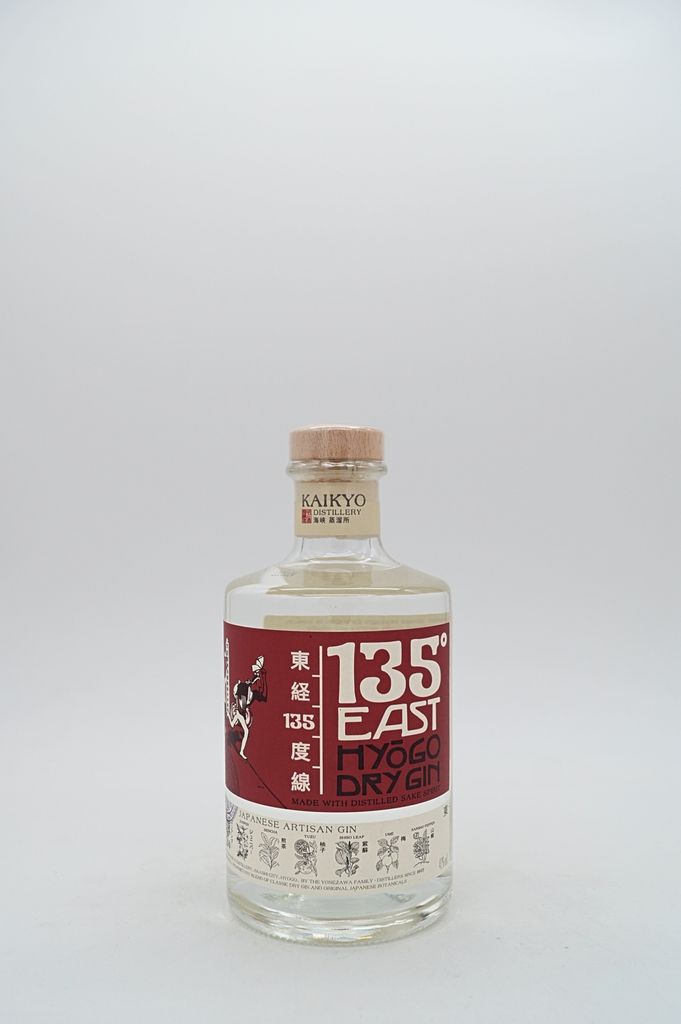 Kaikyo 135°East Hyogo Gin 42% Vol Dry Gin