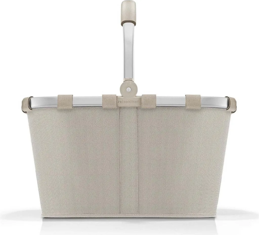 Panier à Provisions avec Anse Ergonomique Carrybag en Tissu Résistant