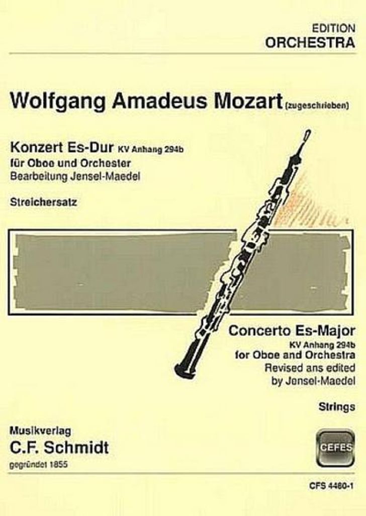 CFS4480-1 Konzert Es-Durfür Oboe und Orchester