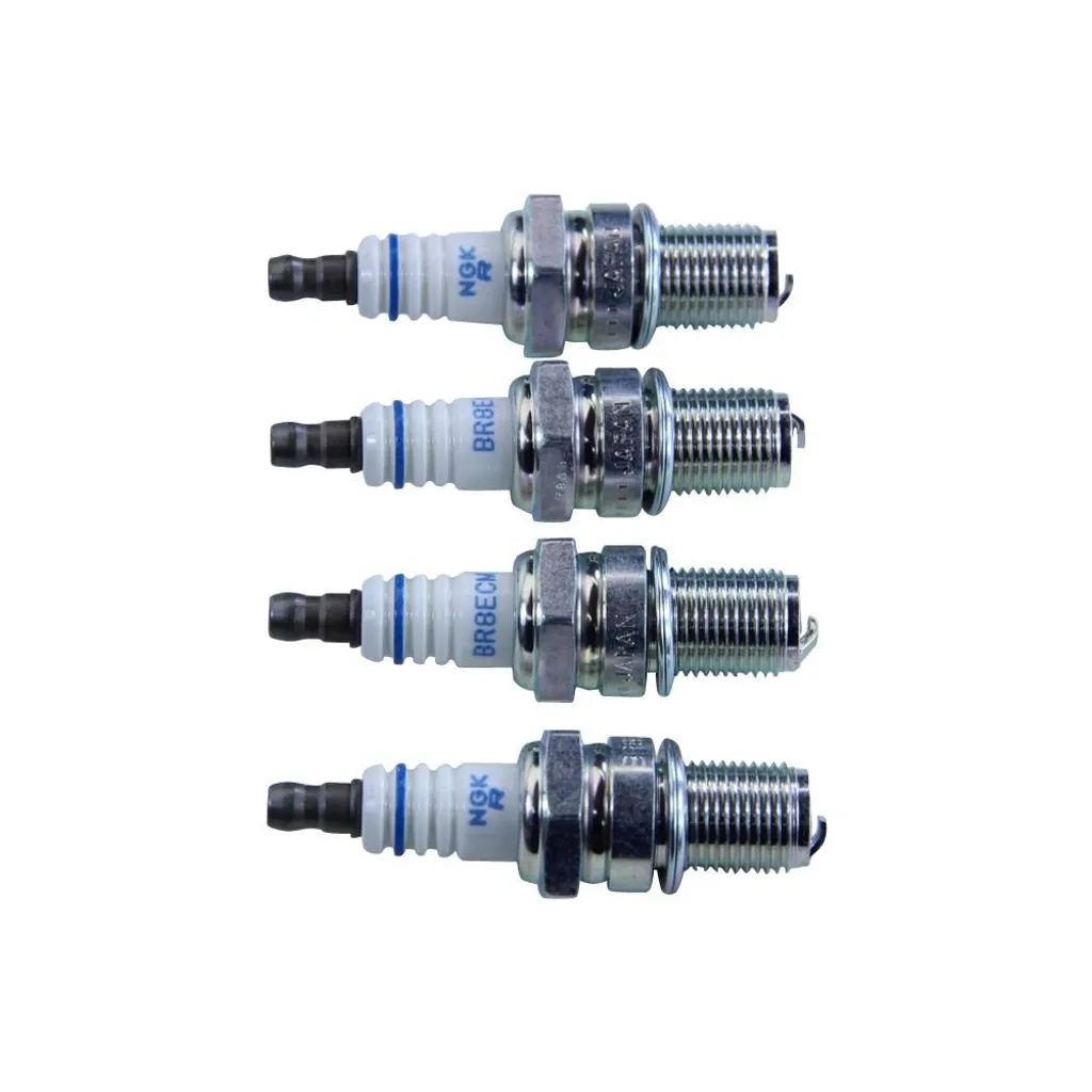 NGK BR8ECM 3035 Set 4 Pezzi - Candele Originali KTM Husqvarna 2T