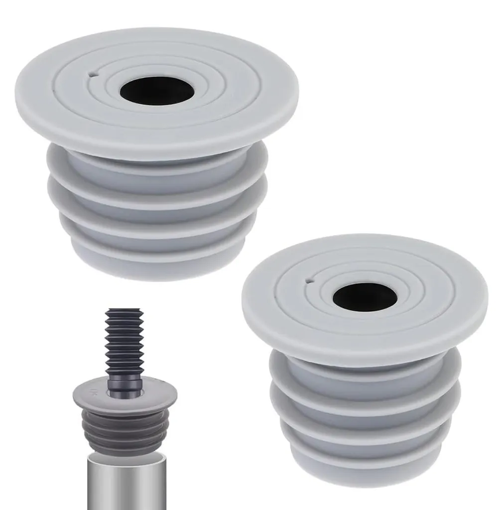 Lot de 2 joints d'évacuation universels pour siphon de machine à laver