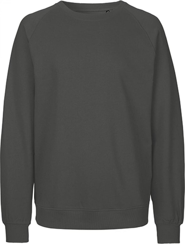 Neutral O63001 | Uni Sweatshirt / 100% Fairtrade-Baumwolle - Farbe: Charcoal - Größe: M