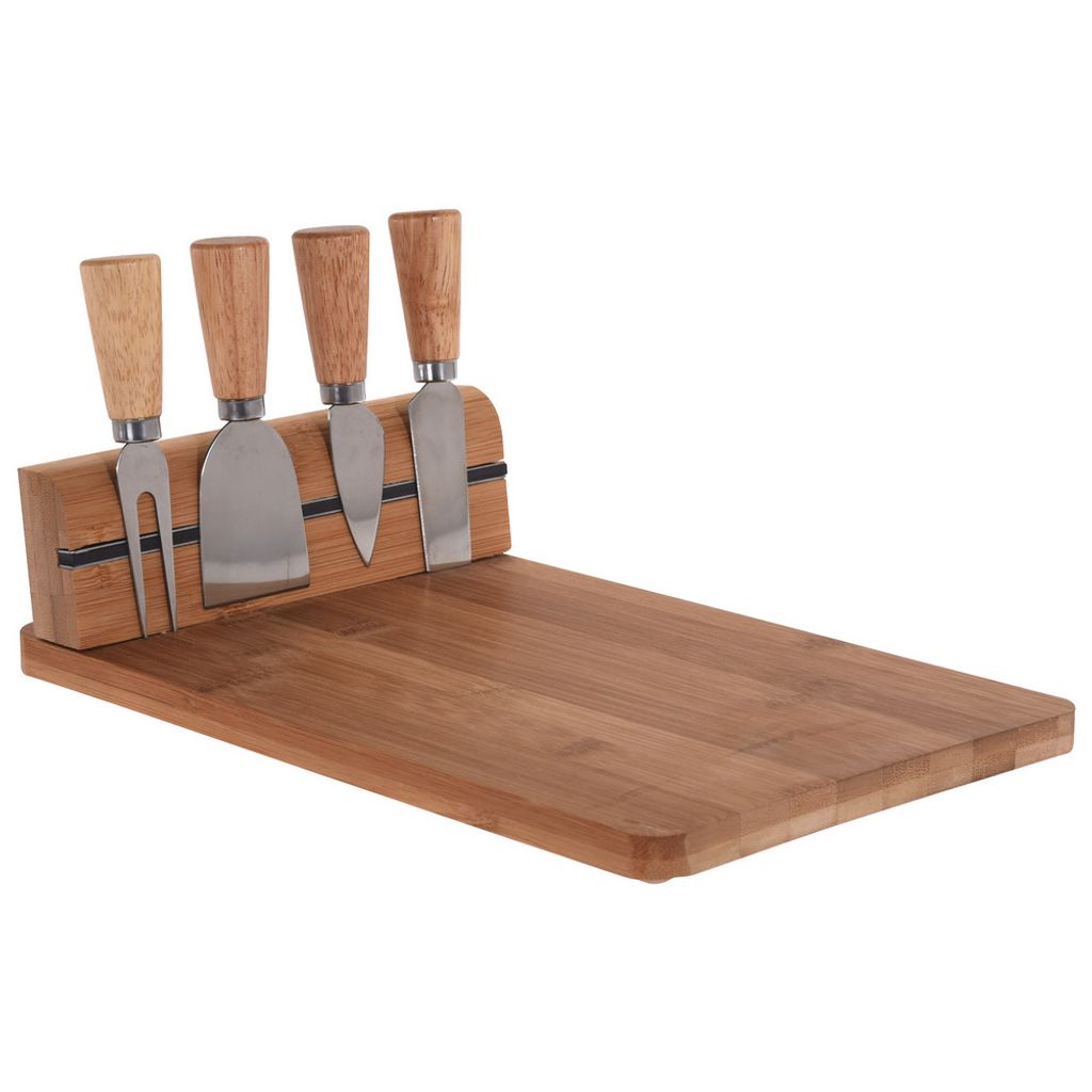 Vassoio per formaggi Excellent Houseware, bambù, 30x20x8,5 Immagine del prodotto 