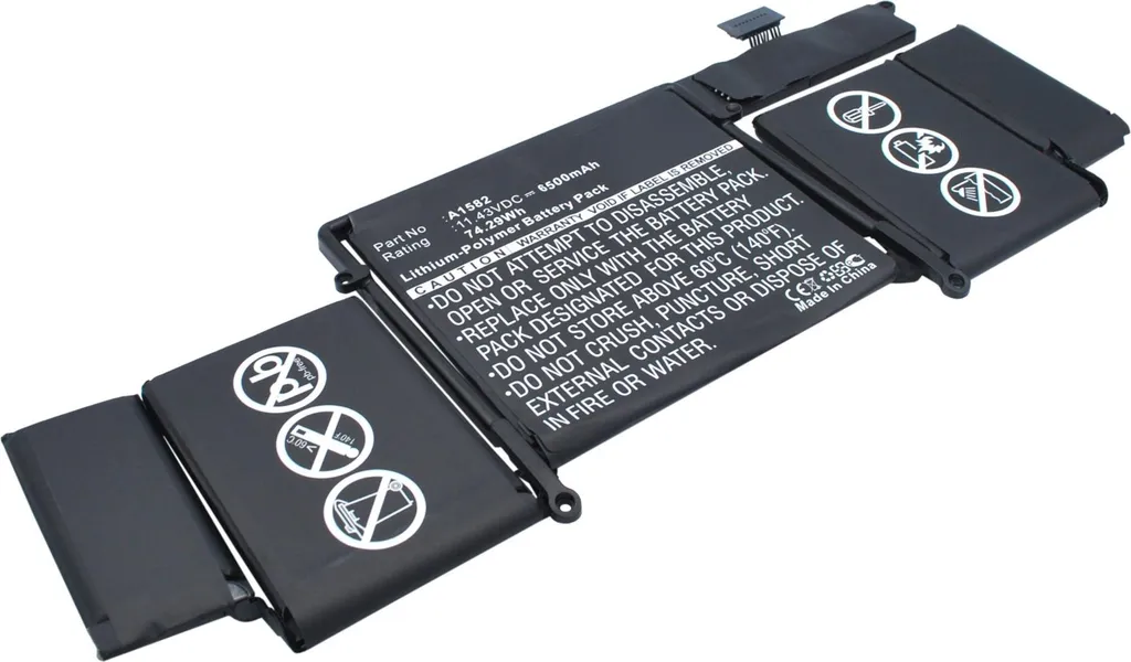 Batterie MacBook Pro 13 A1502 Haute Capacité 6500mAh - Puissance 11.43V