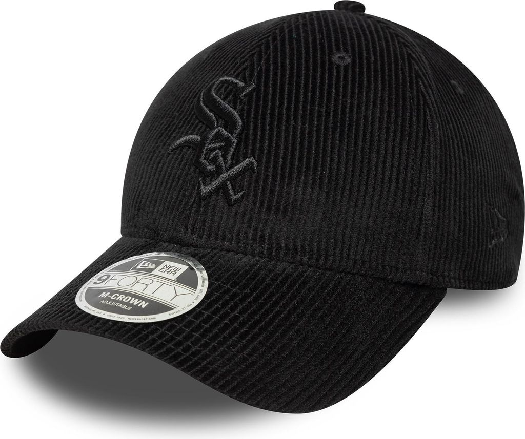 New Era MLB 9FORTY M-Crown Cord Cap Chicago White Sox black