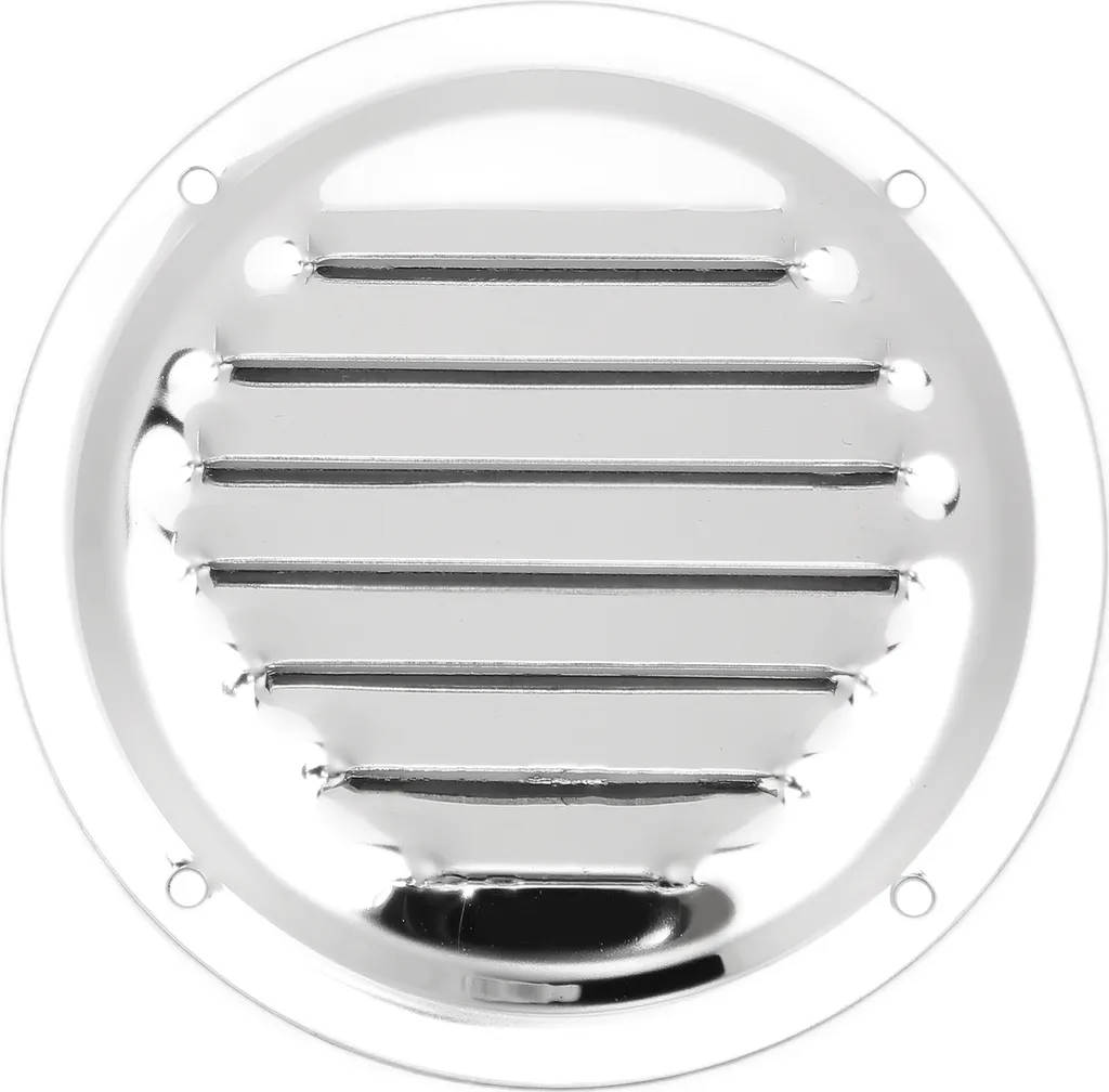 Griglia di Ventilazione Rotonda Inox 125mm - Accessori Nautici e RV