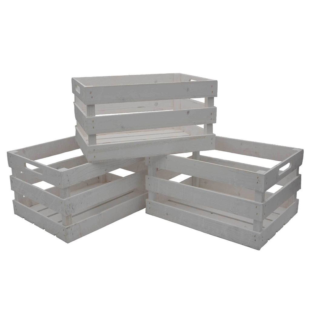 UNUS Holzkiste 3er Set, Deko Kiste Holz, Aufbewahrungsbox Produktbild 