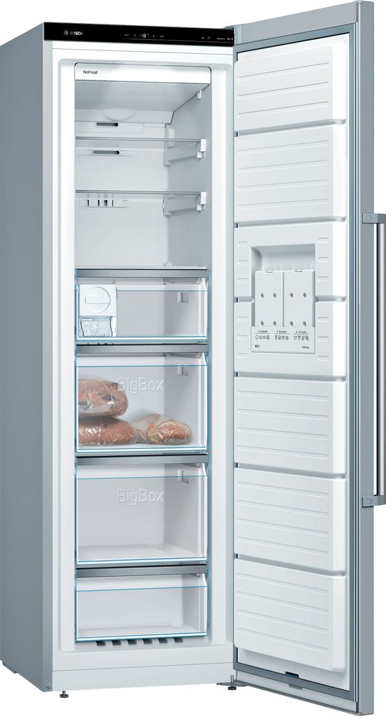 Bosch Freistehender Gefrierschrank 186 x 60 cm Edelstahl Produktbild 10
