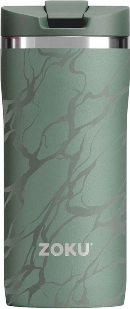 Thermosbeker 355 ml Green Marble