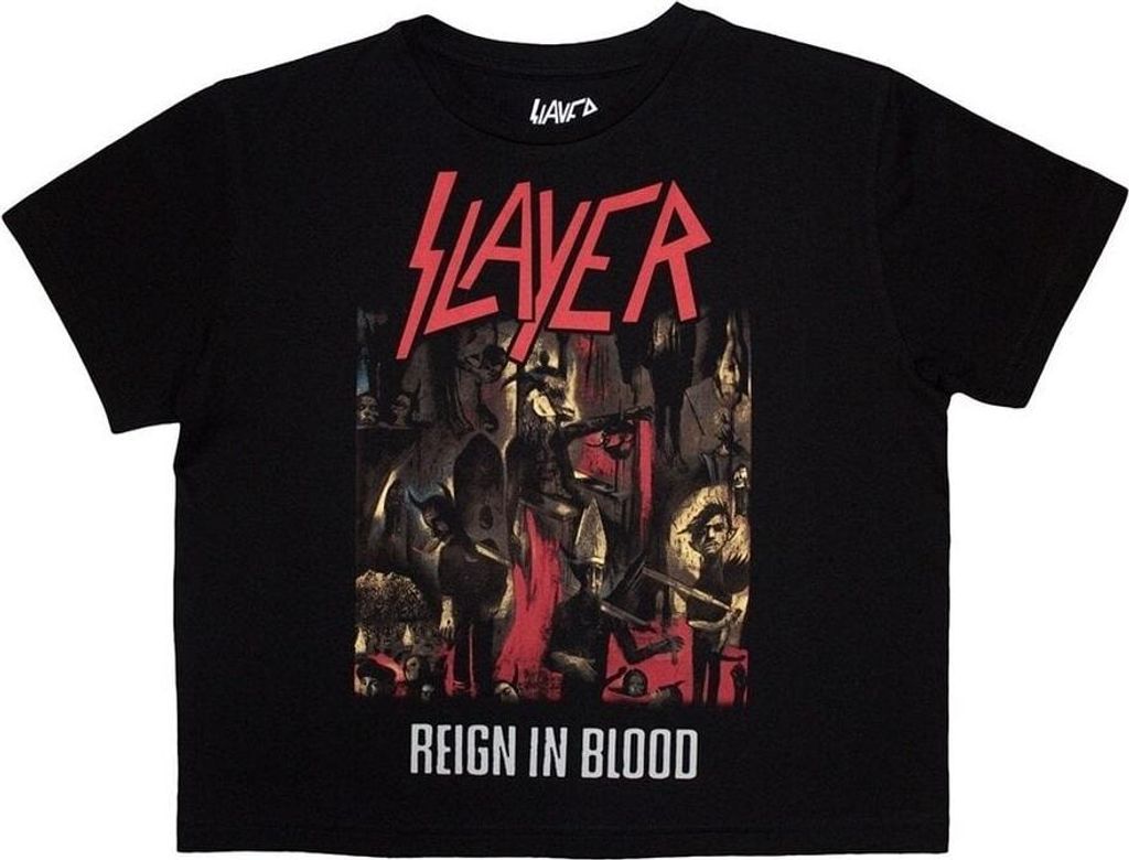 Slayer Reign in Blood Black 2XL Damen T-Shirt