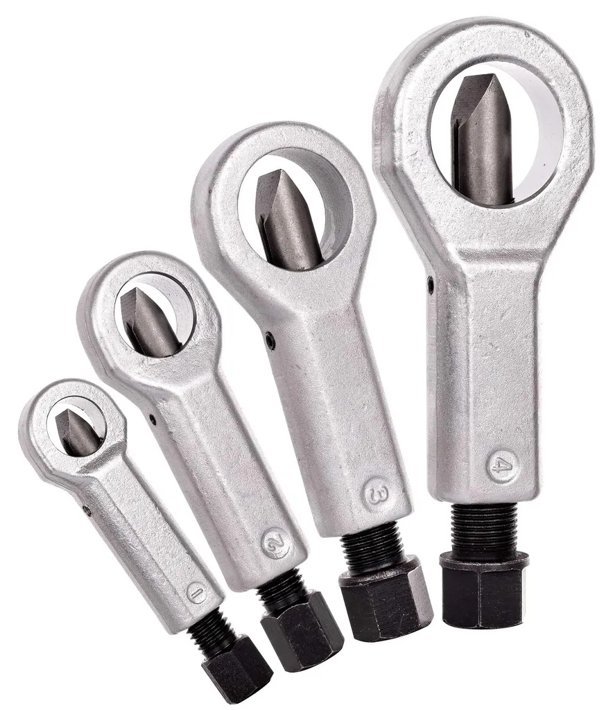 Outil de perçage pour écrous difficiles 9 à 27 mm - Pack de 4 forets - 5