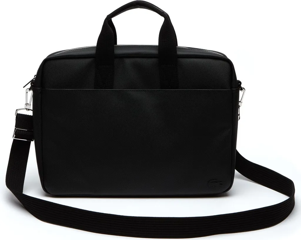 Recensione Borsa Lacoste Classic Men's Computer Bag Nero NH2451HC