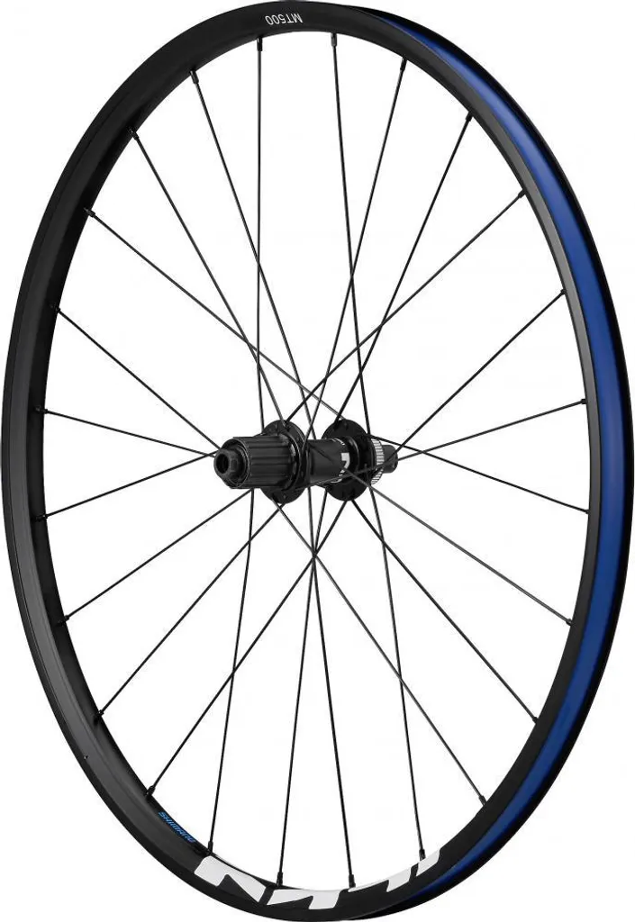 Roue arrière Shimano MT500 29'' robuste en aluminium format Boost 148