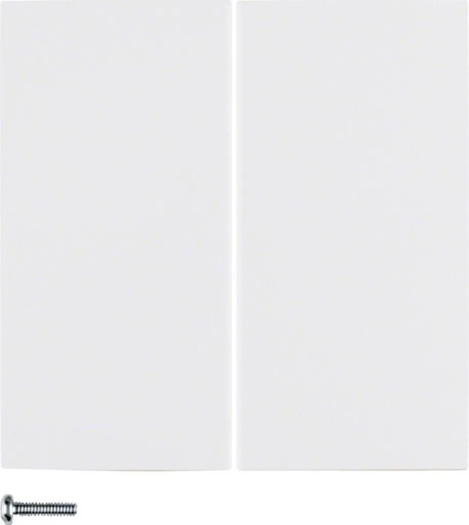 Double bouton polaire blanc brillant 85142189 pour rénovation facile