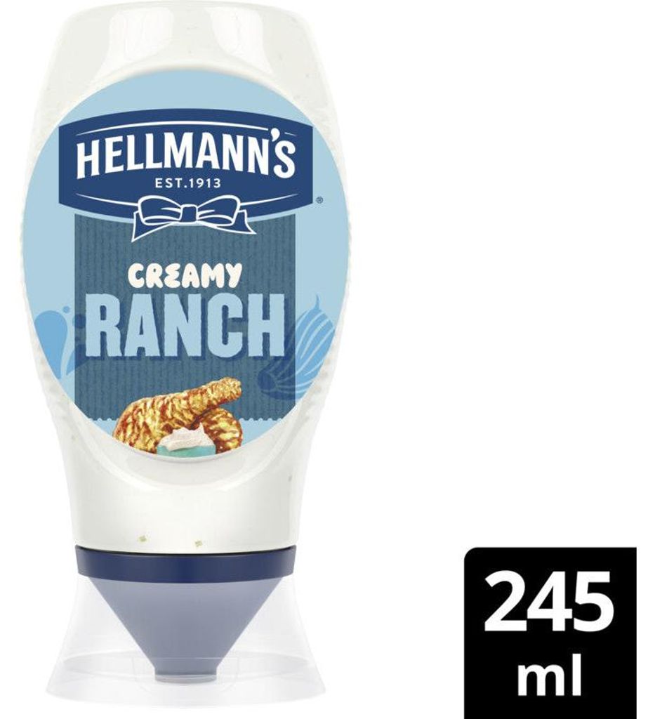 Hellmann's Creamy Ranch Dressing 250g – Vinaigrette Image du produit 