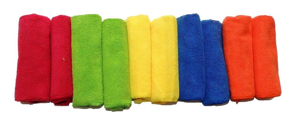 ECOBUDGET Microfasertuch Mikrofasertuch 551517 Polyester PA (Polyamid)