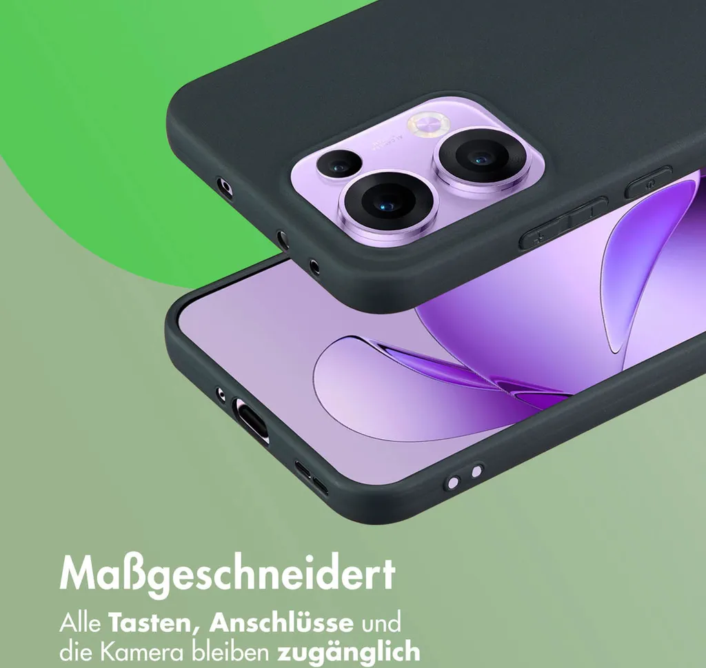 Custodia imoshion per Oppo Reno 13 Nero - Stile e Sicurezza Everyday - 8