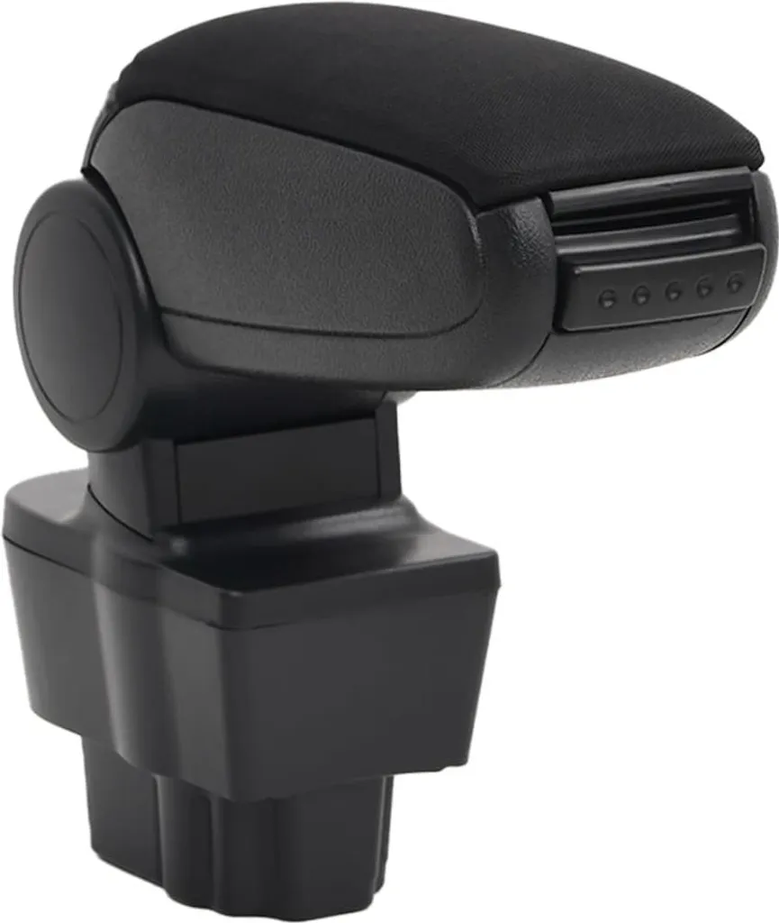 Accoudoir de Voiture pour Long Trajet et Rangement de Console vidaXL