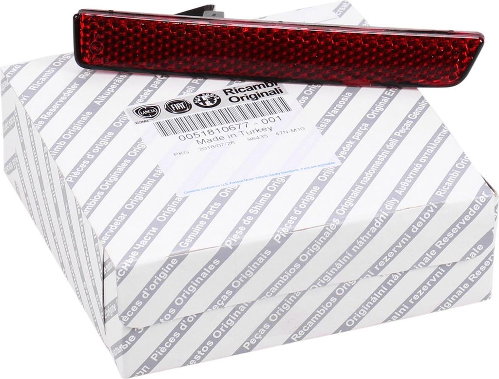 Original Rückstrahler rechts Fiat Doblo ab Bj. 2015 51810677