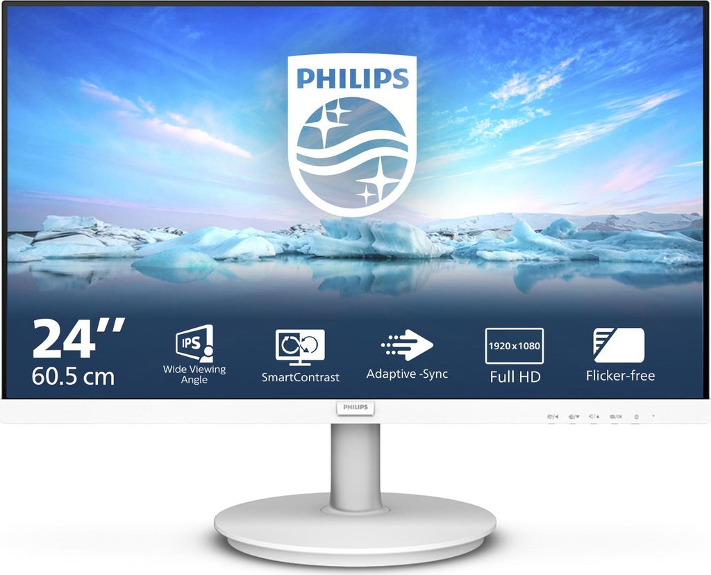 Philips 241V8AW/00, LED-Monitor, (FullHD, IPS, Produktbild 