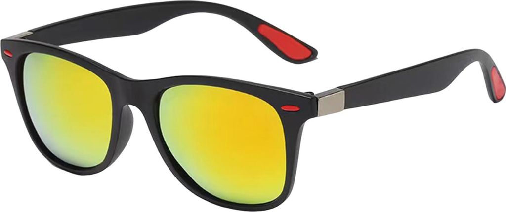 Hochauflösende Tag- und Nachtfahrbrille für Damen und Herren mit UV-Schutz, polarisierender Sonnenbrille, quadratischen Gläsern und Nachtsichtfu...