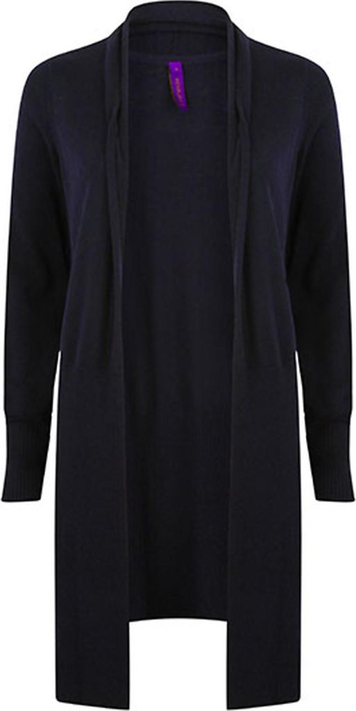 Henbury Ladies´ Longline Open Cardigan Produktbild 
