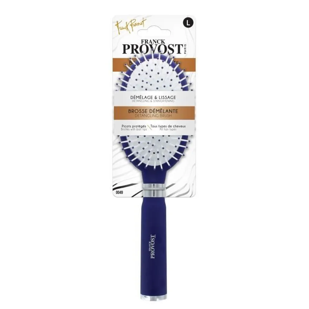 Franck Provost Brosse pneumatique à picots plastique pour démêlage doux