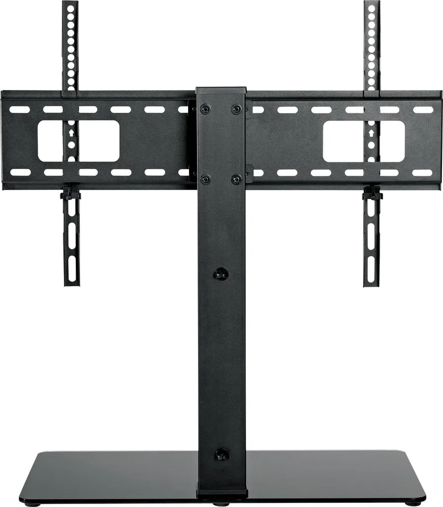 Support de Table pour Téléviseur Pivotant Universel Noir Charge 40kg Max