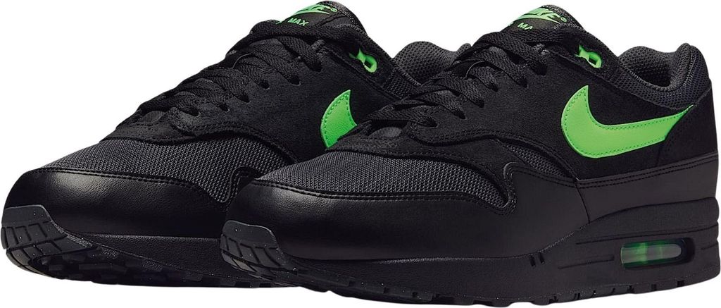 Nike Air Max 1 Essential "Black Green Strike" Grün, Größe: 44