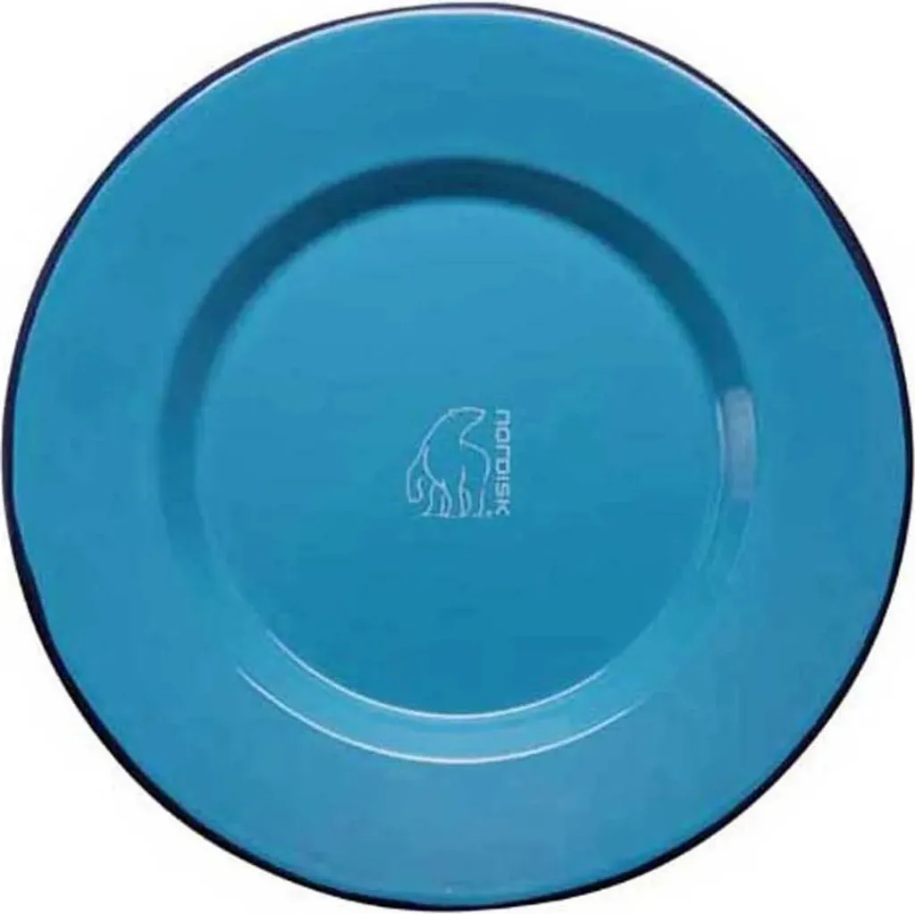 Piatto Smaltato Nordisk Madam Blå Blu - Stoviglie Outdoor Premium
