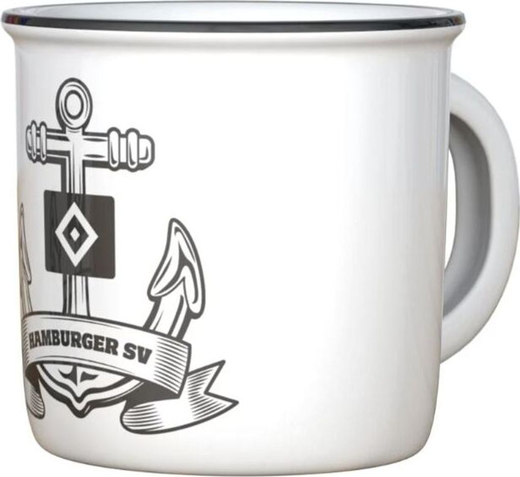 Hamburger SV HSV Tasse Emaille Produktbild 