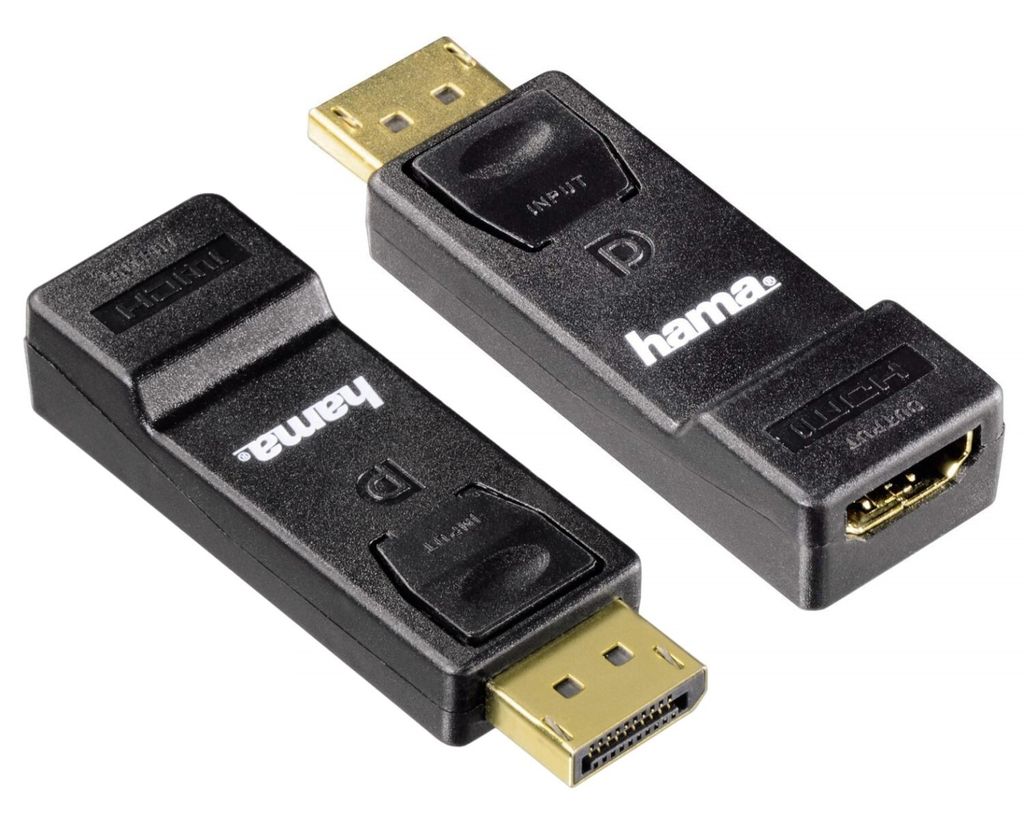 Hama DisplayPort auf HDMI Adapter Produktbild 