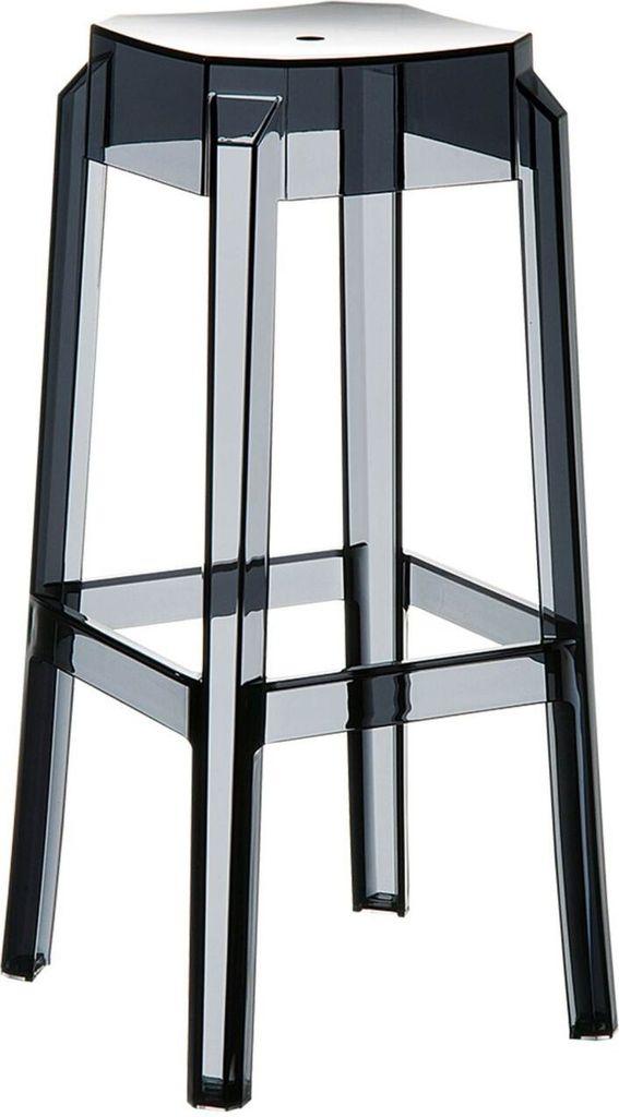 Barhocker Fox, transparent schwarz