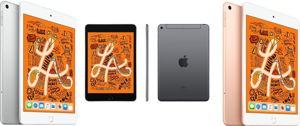 Apple iPad mini 5 Cellular 64 GB Space Gray Neuwertig