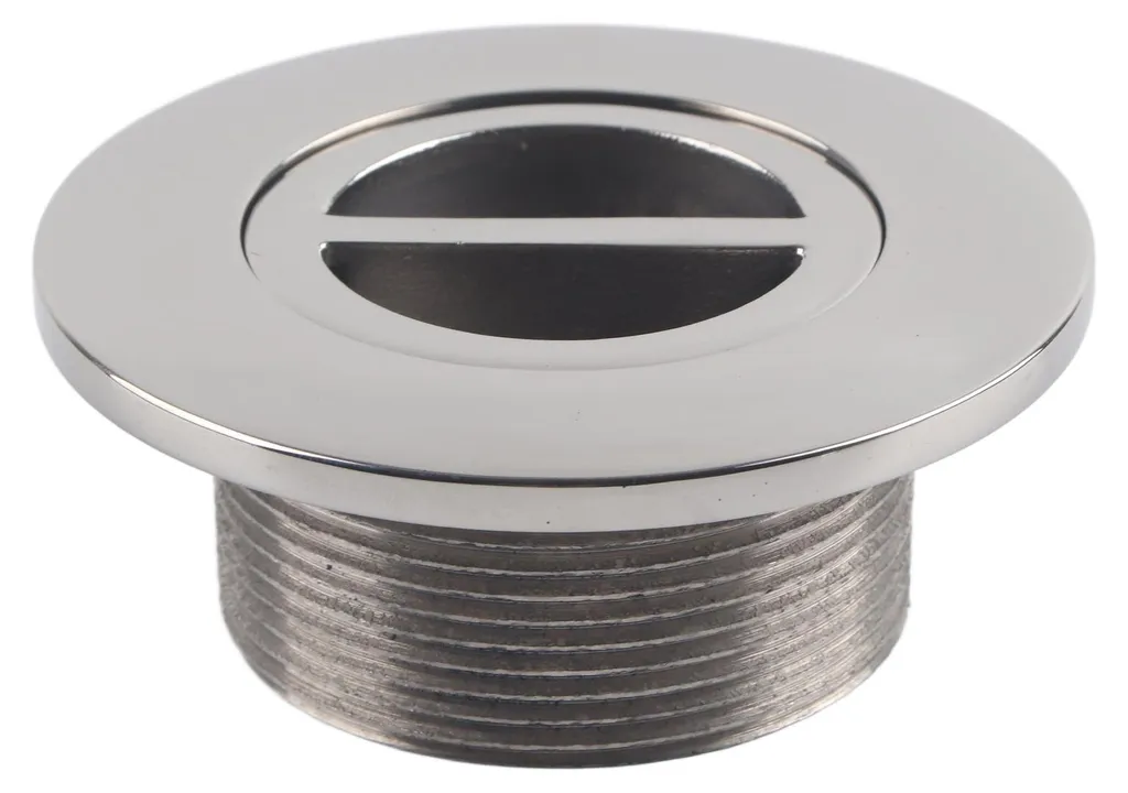 Siphon piscine inox anti-fissure bonde de fond anti-blocage